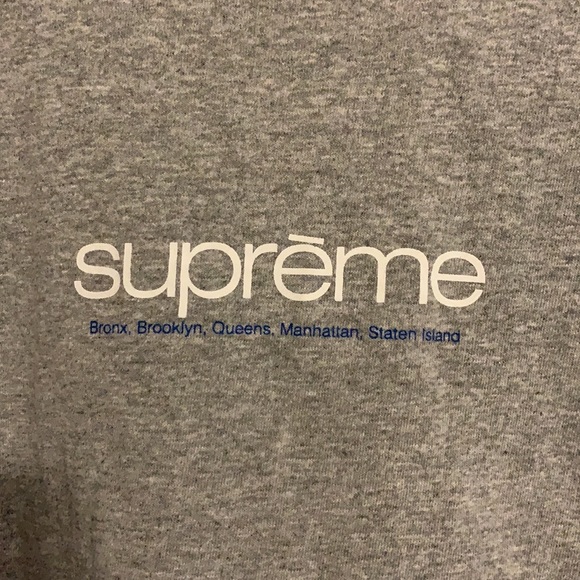 Supreme 5 Boroughs T-Shirt - Picture 2 of 4